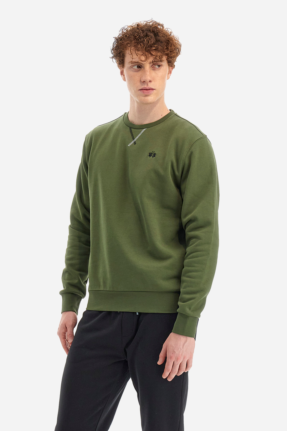 Men's regular fit sweatshirt - Whitfield - SALE | La Martina - Official Online Shop