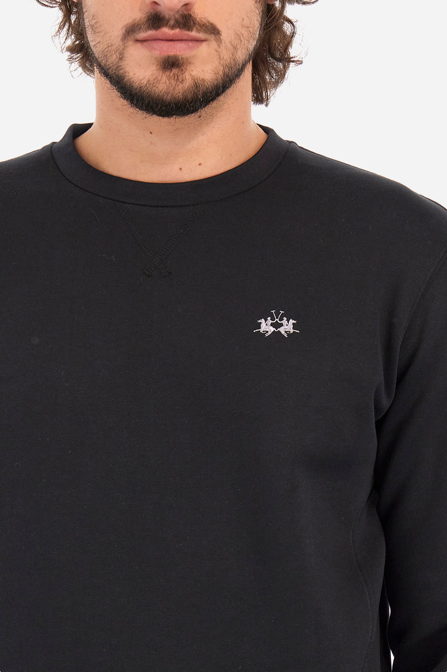 Man regular fit sweatshirt - Whitelaw - presale | La Martina - Official Online Shop