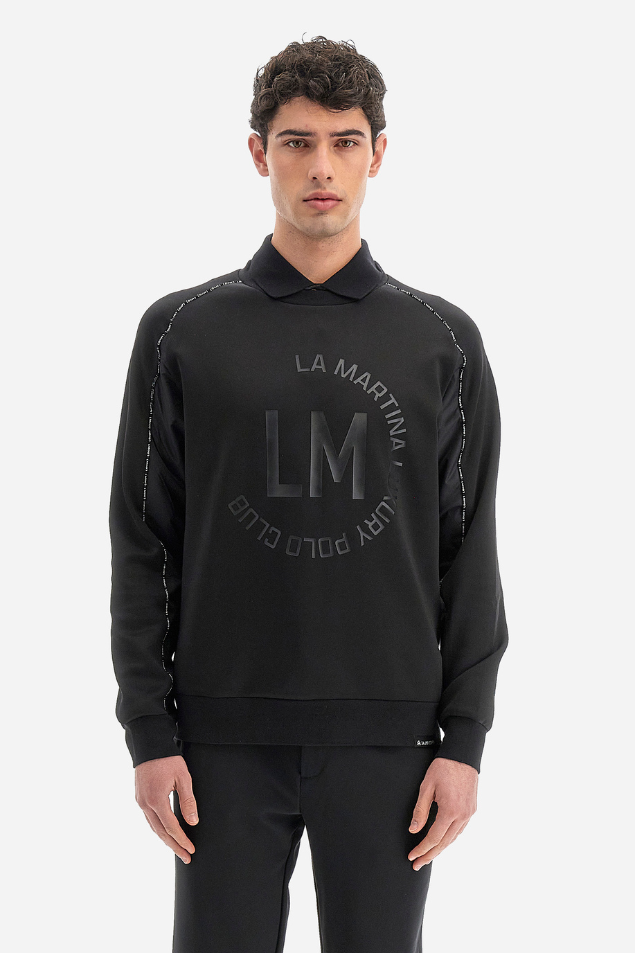 Man regular fit sweatshirt - Wisdom - Jet Set | La Martina - Official Online Shop