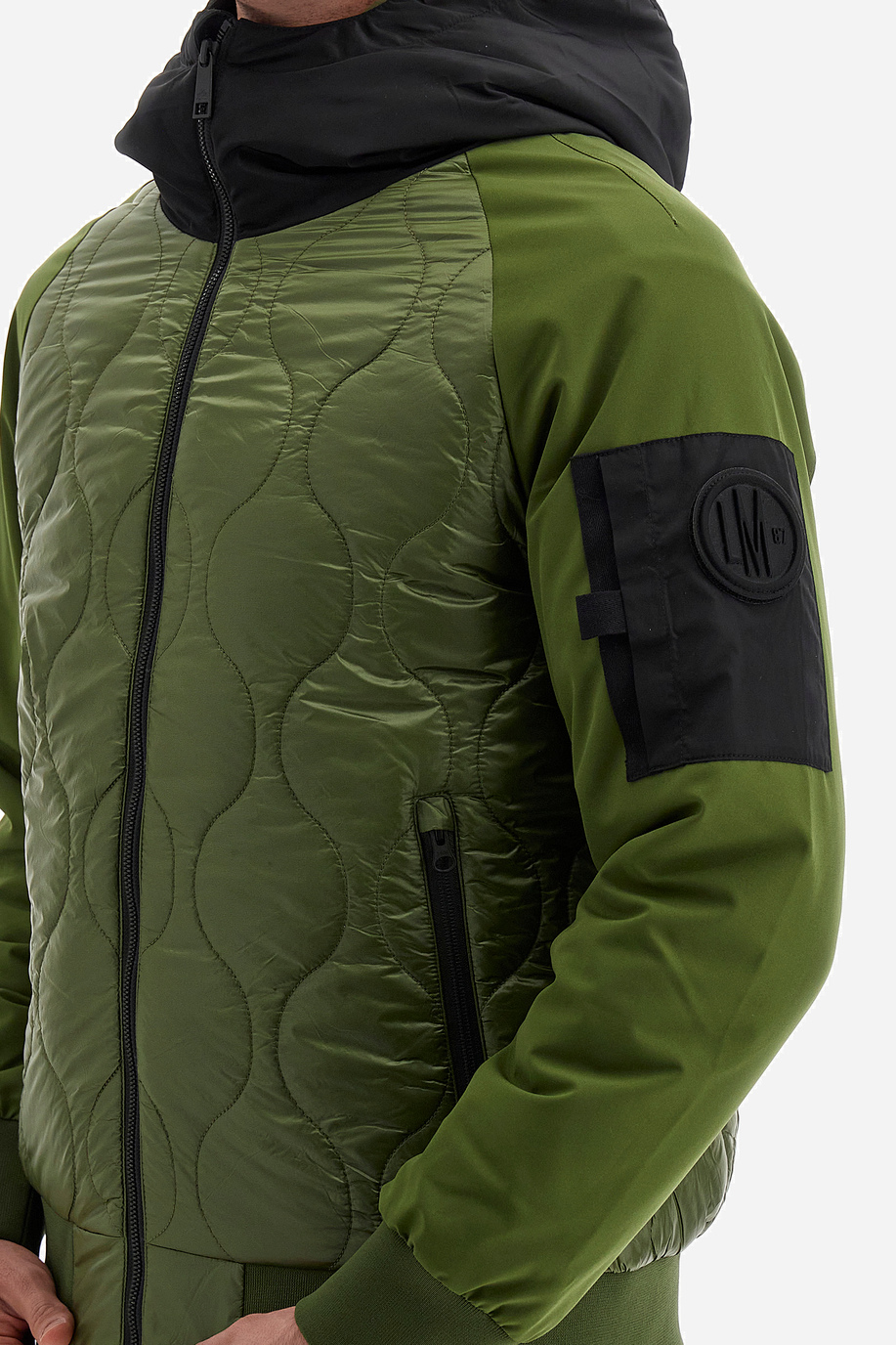 Men's outdoor bomber jacket in a regular fit - Winn - Outerwear | La Martina - Official Online Shop