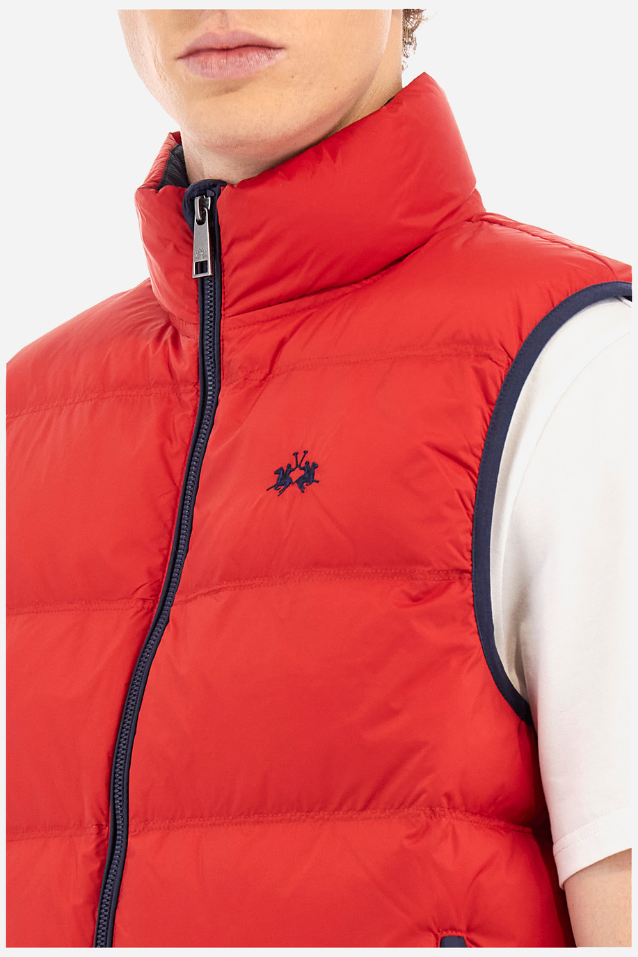Man gilet in regular fit - Winniefred - Outerwear and Jackets | La Martina - Official Online Shop
