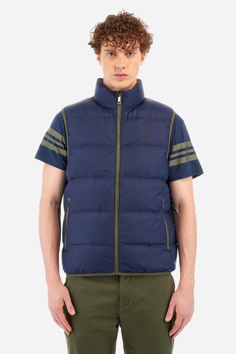 Man gilet in regular fit - Winniefred - Outerwear and Jackets | La Martina - Official Online Shop