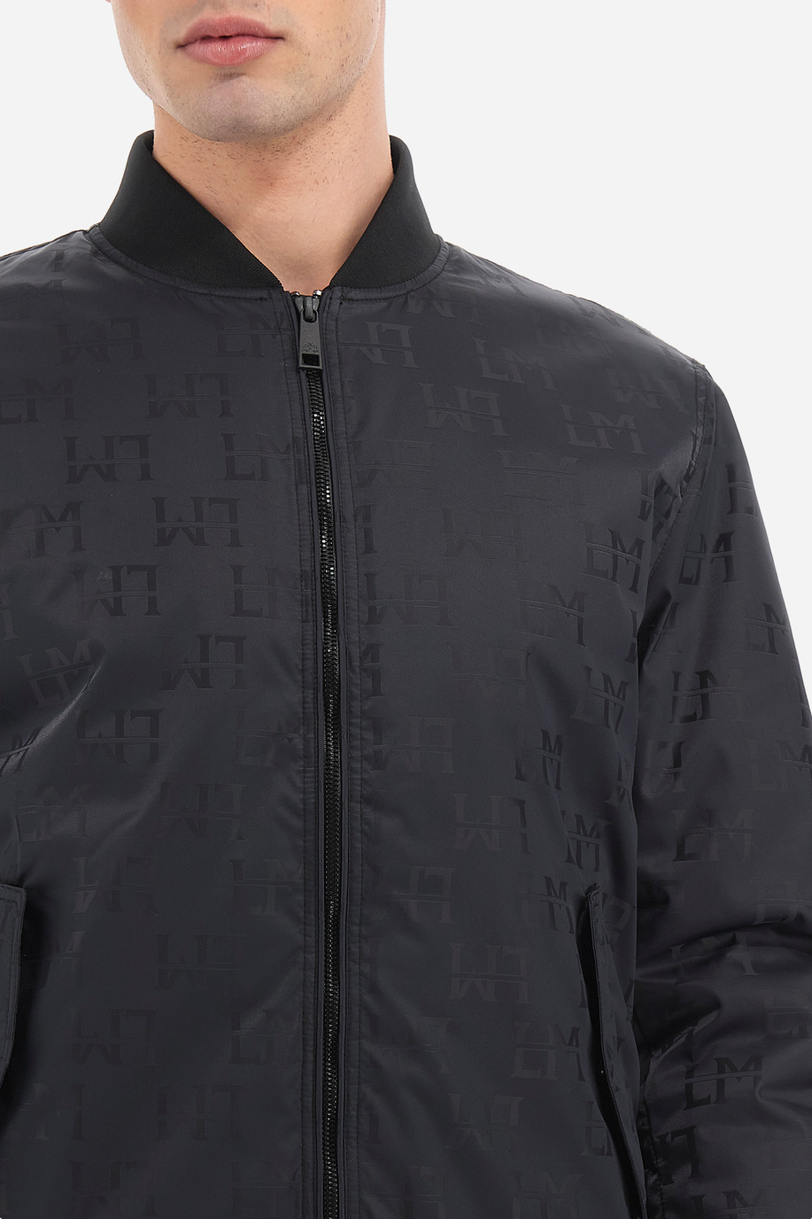 Man outdoor bomber jacket in regular fit - Witold - Rainproof & Windproof | La Martina - Official Online Shop