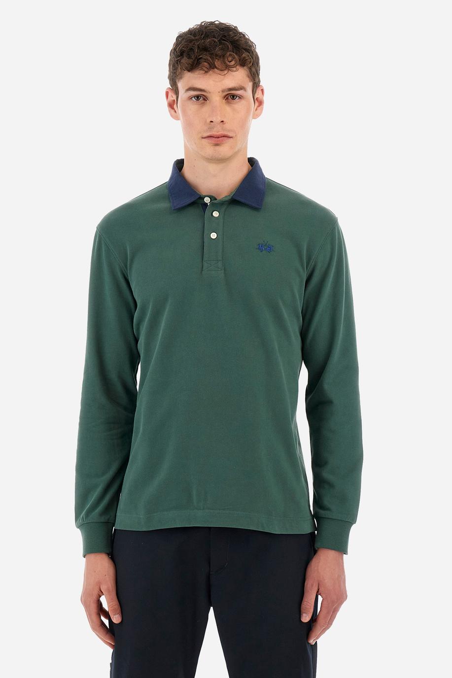 Man polo shirt in regular fit - Waller - Polo Shirts | La Martina - Official Online Shop