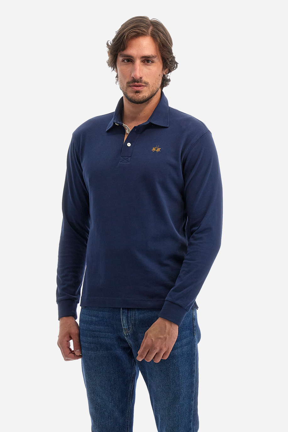 Man polo shirt in regular fit - Waller - Classic Basics | La Martina - Official Online Shop