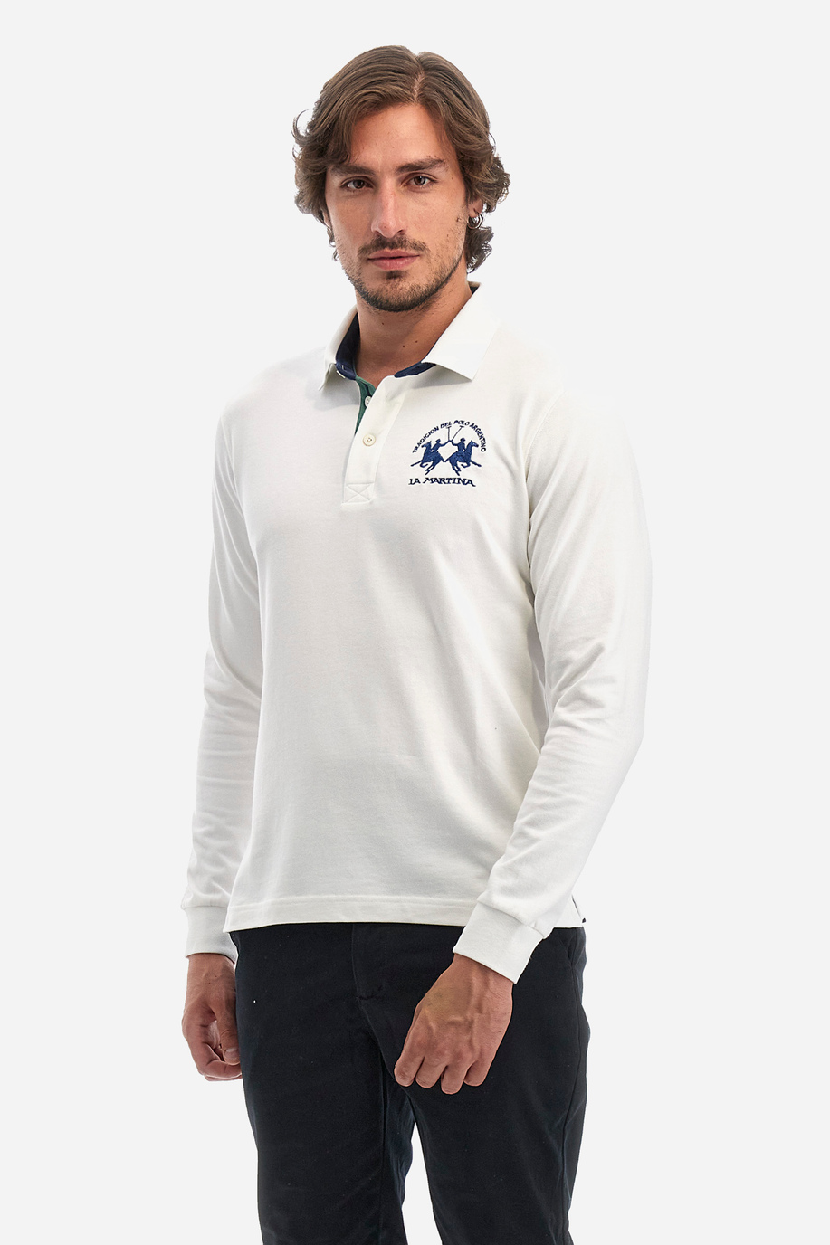 Man polo shirt in regular fit - Wilfredo - Classic Basics | La Martina - Official Online Shop