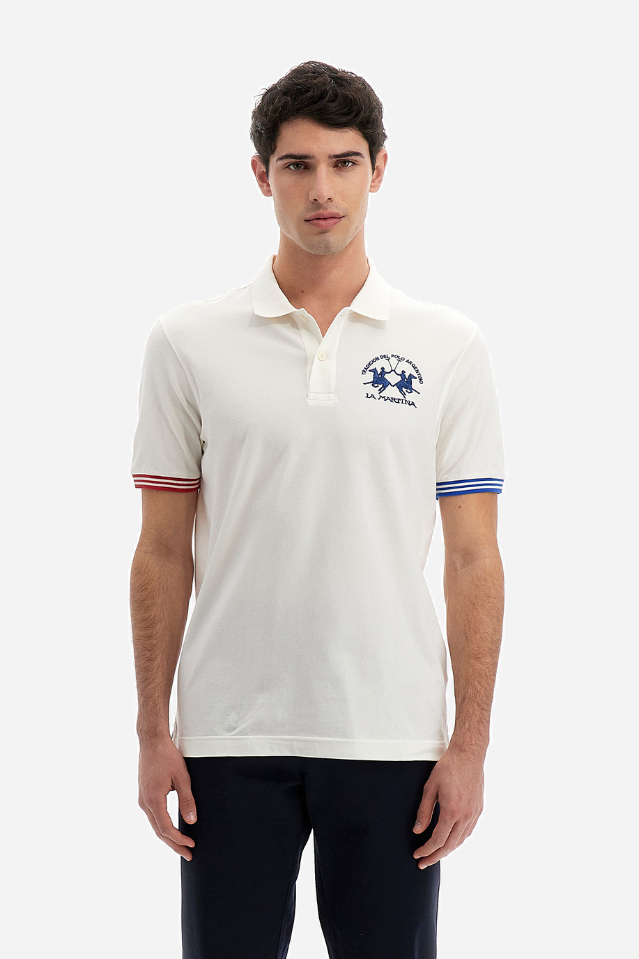 Men's polo shirt in a regular fit - Waddell - Short Sleeve | La Martina - Official Online Shop