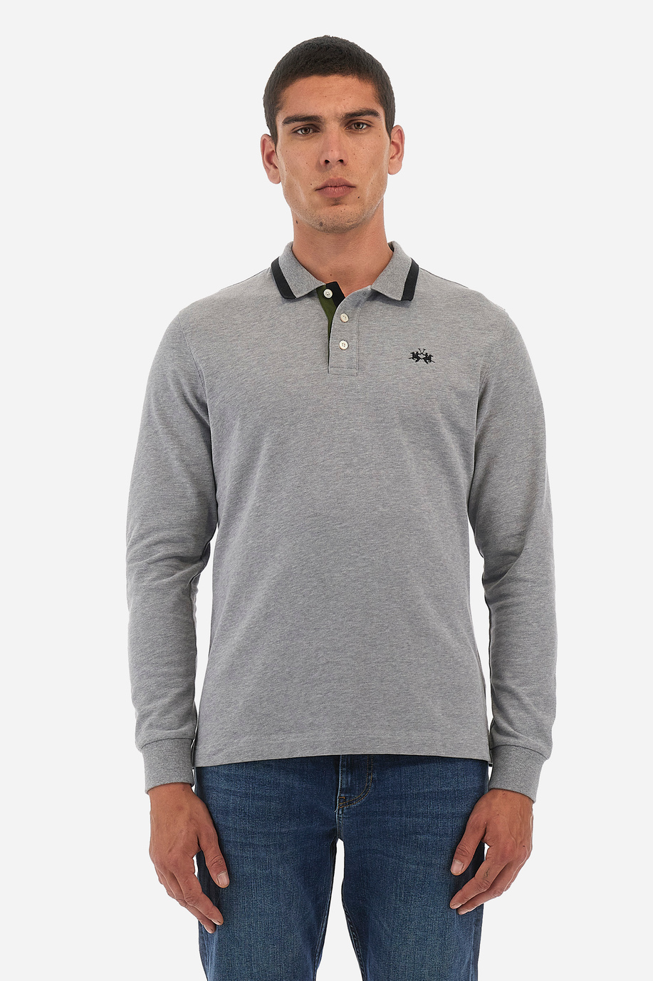 Herren-Poloshirt Regular Fit - Windy - Essential | La Martina - Official Online Shop