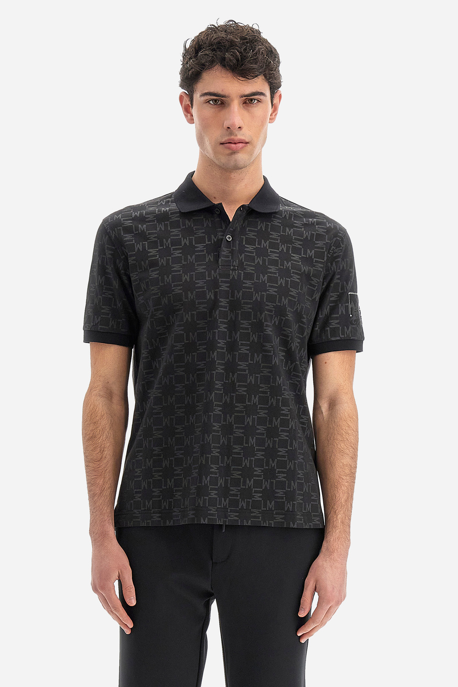 Man polo shirt in regular fit - Woodard - Short Sleeve | La Martina - Official Online Shop