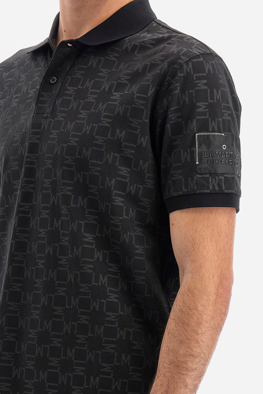 Man polo shirt in regular fit - Woodard - Short Sleeve | La Martina - Official Online Shop