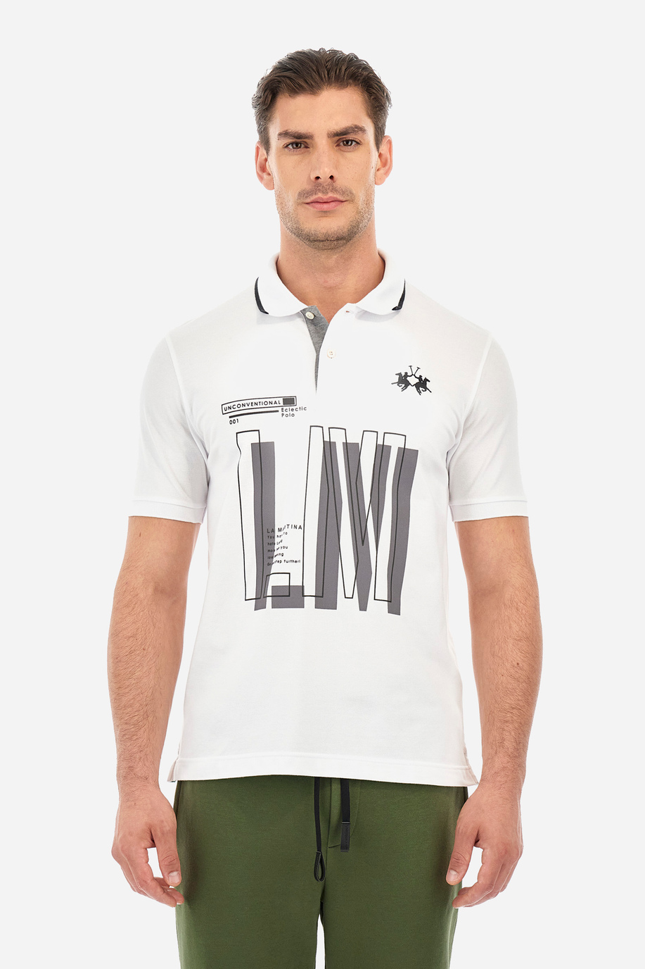Men's polo shirt in a regular fit - Willett - test 2 | La Martina - Official Online Shop