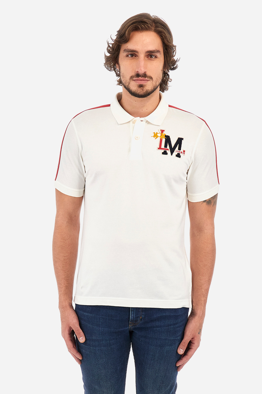 Herren-Poloshirt Regular Fit - Wai - Kurzarm | La Martina - Official Online Shop