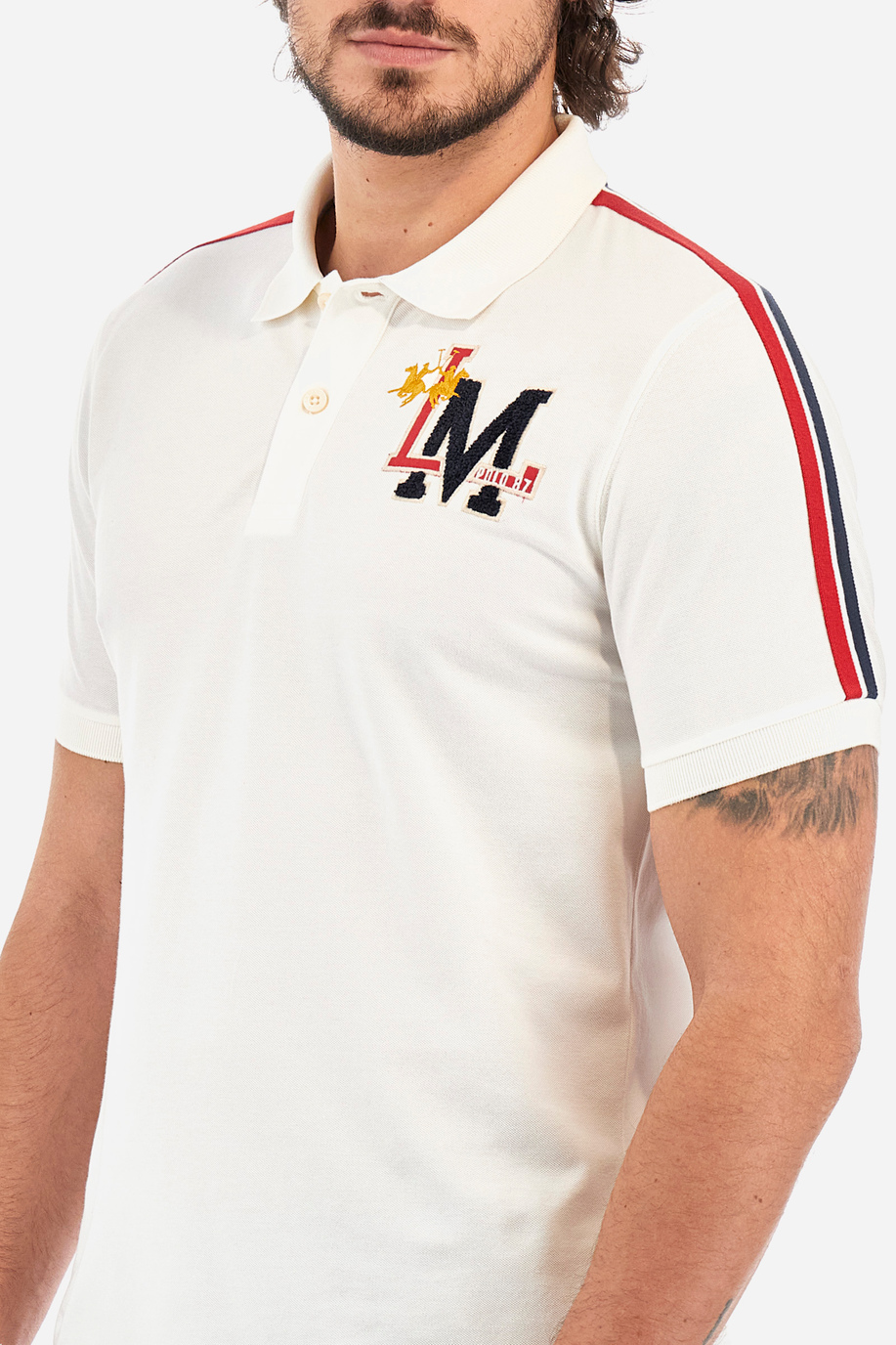 Men's polo shirt in a regular fit - Wai - Short Sleeve | La Martina - Official Online Shop