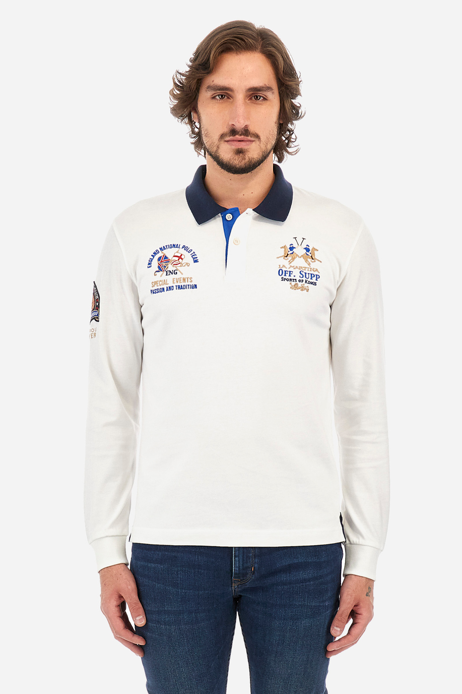 Man polo shirt in regular fit - Wilber - Inmortales | La Martina - Official Online Shop