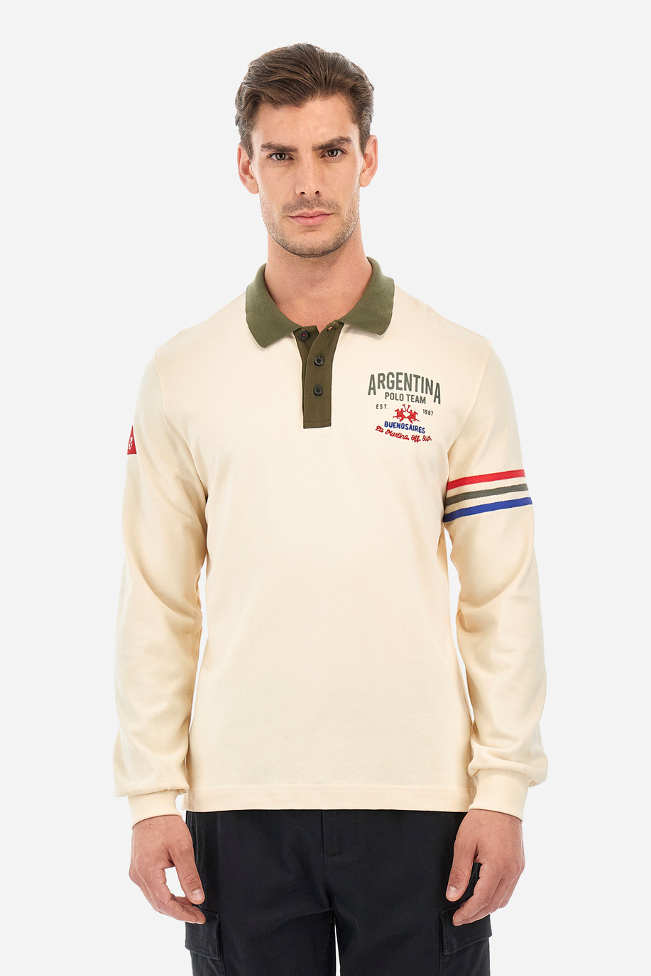 Man polo shirt in regular fit - Wheeler - Capsule | La Martina - Official Online Shop
