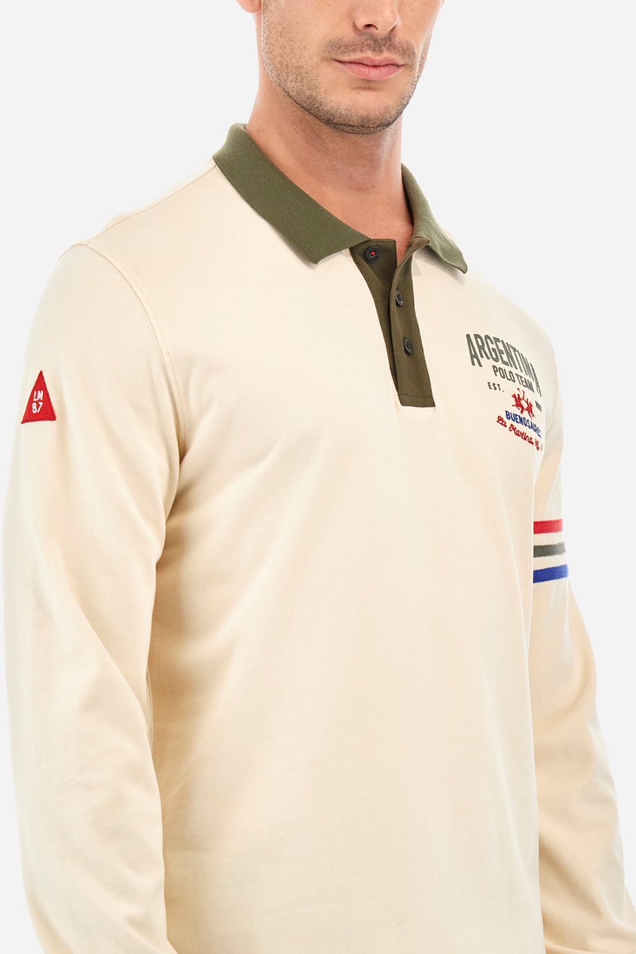 Man polo shirt in regular fit - Wheeler - Argentina | La Martina - Official Online Shop