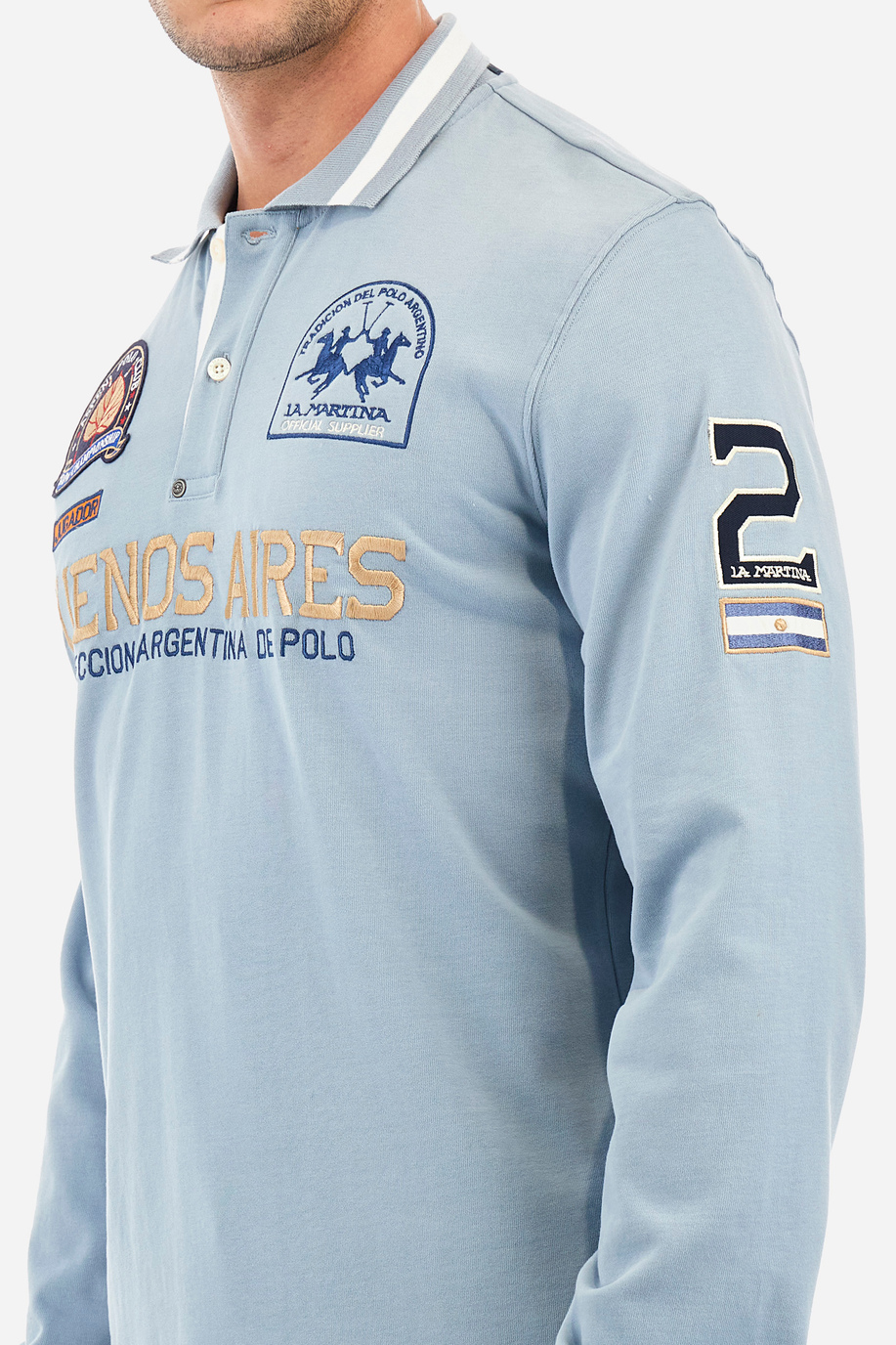 Man polo shirt in regular fit - Wilkinson - Replicas of major tournaments | La Martina - Official Online Shop