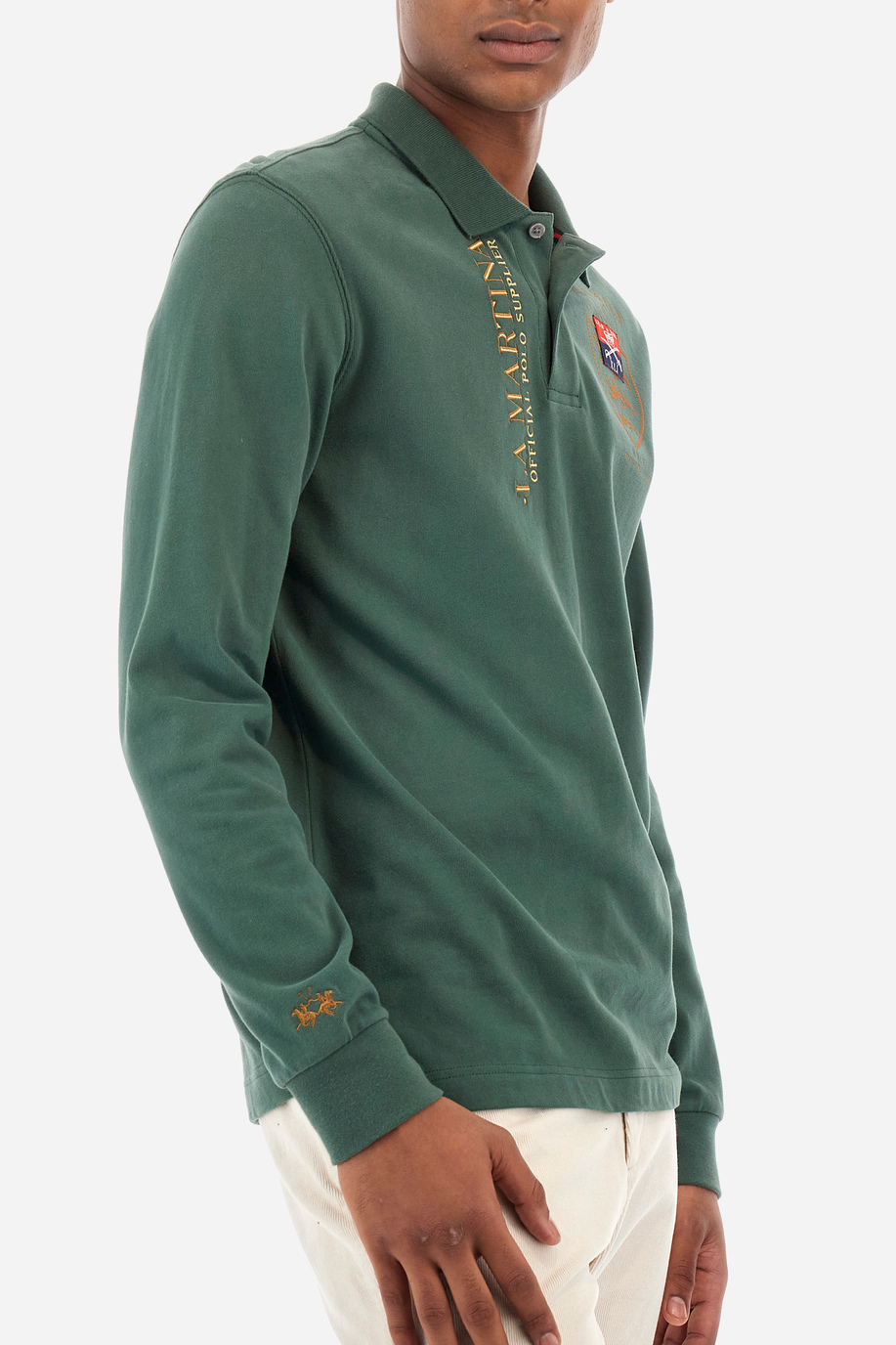 Man polo shirt in regular fit - Willian - Guards - England | La Martina - Official Online Shop