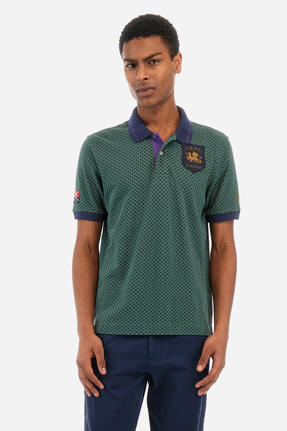 Man polo shirt in regular fit - Westleigh - Polo Shirts | La Martina - Official Online Shop