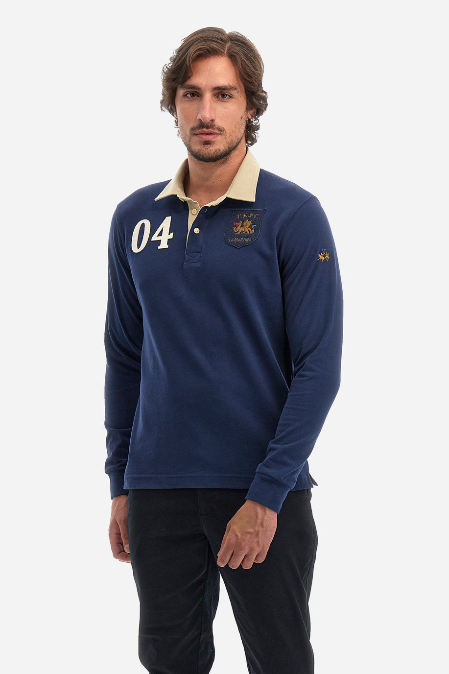 Man polo shirt in regular fit - Waldemar - Guards - England | La Martina - Official Online Shop