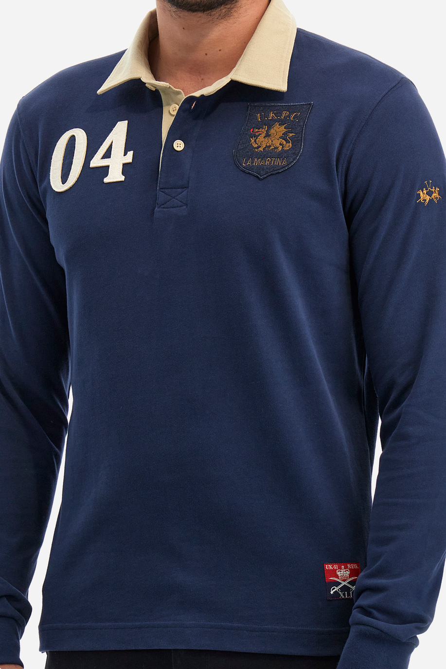 Man polo shirt in regular fit - Waldemar - Guards - England | La Martina - Official Online Shop