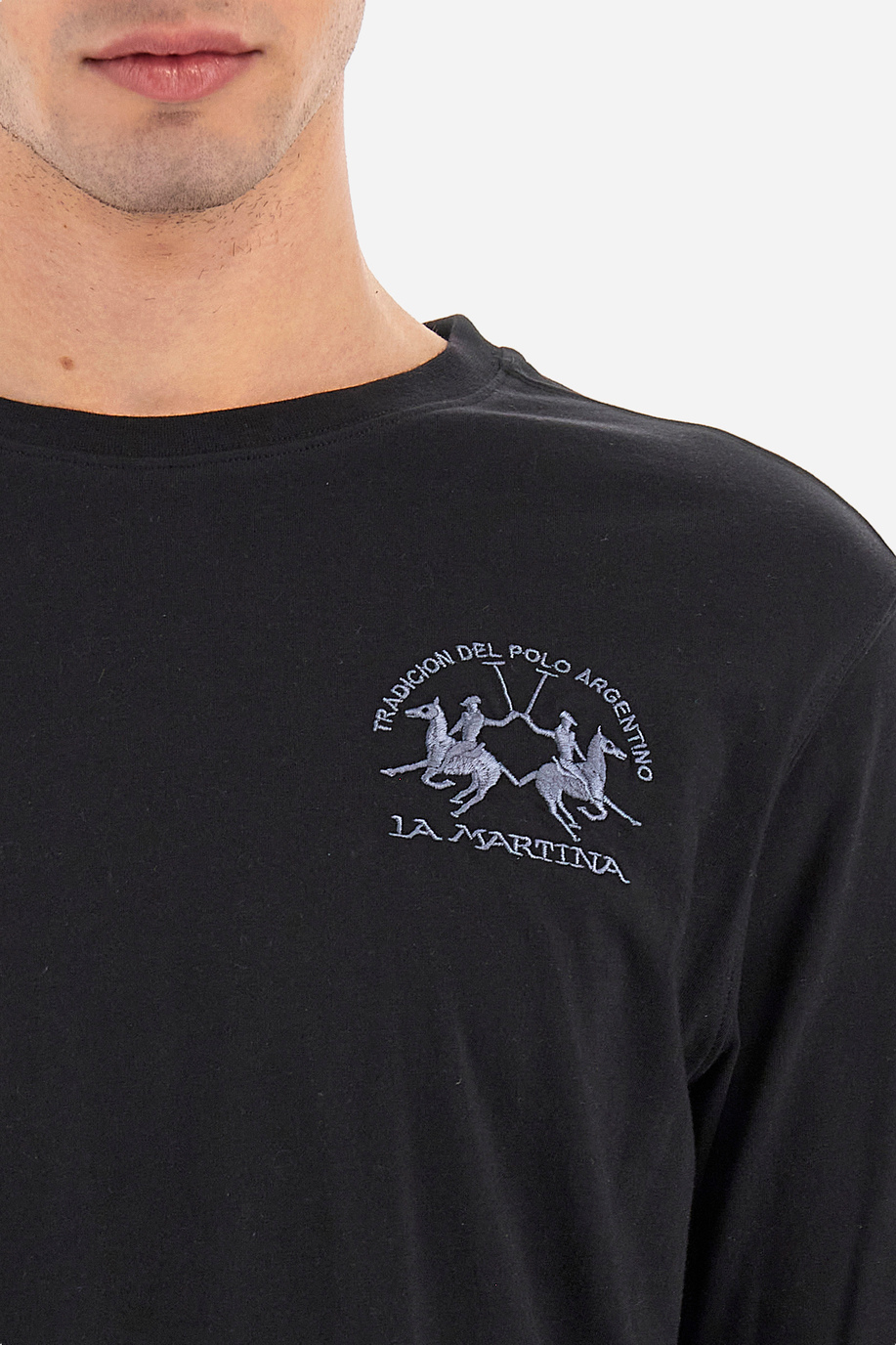 Man T-shirt in regular fit - Willey - T-Shirts | La Martina - Official Online Shop