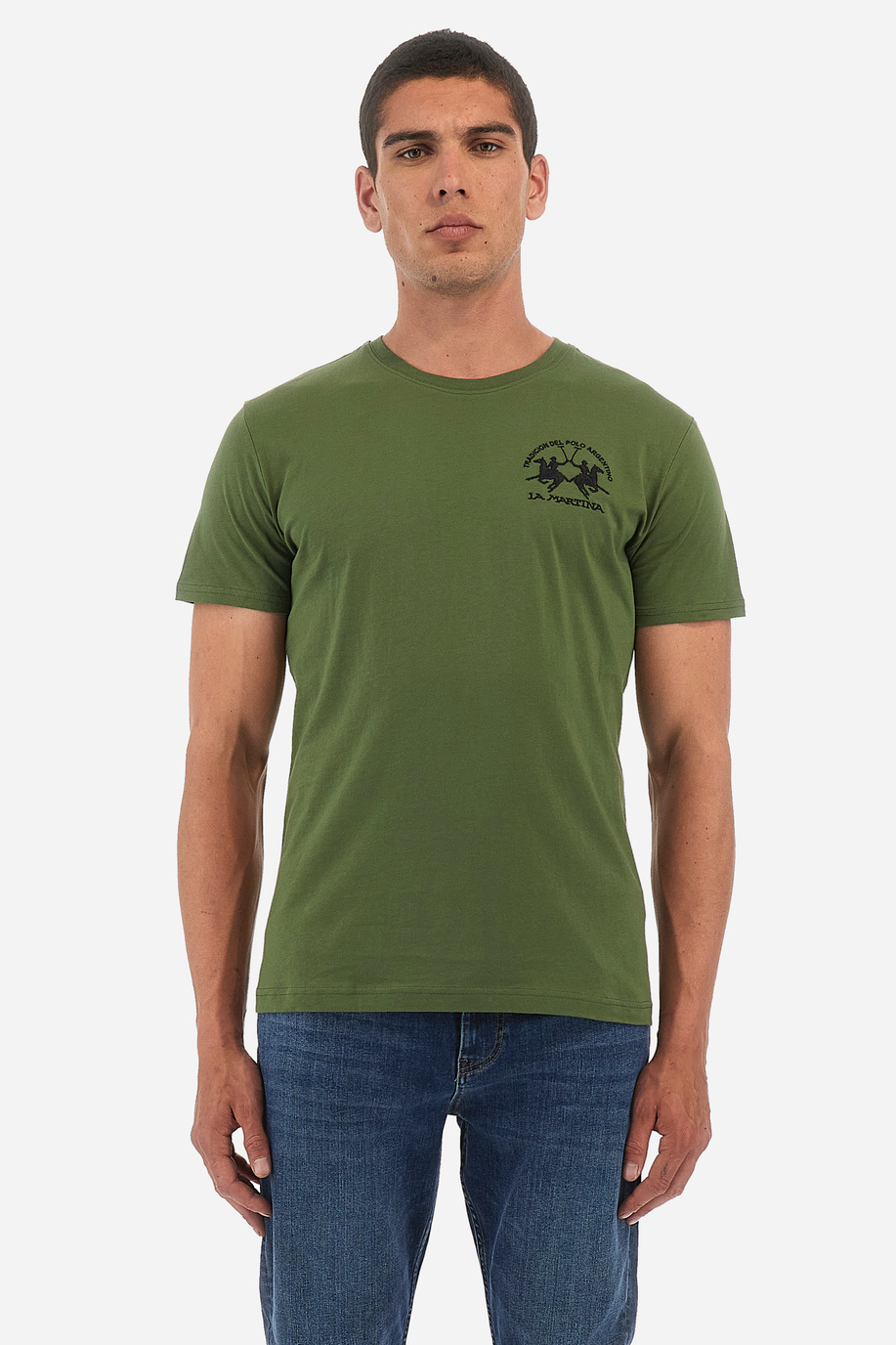 Herren-T-Shirt Regular Fit - Wandie - Monogrammierte Geschenke für ihn | La Martina - Official Online Shop