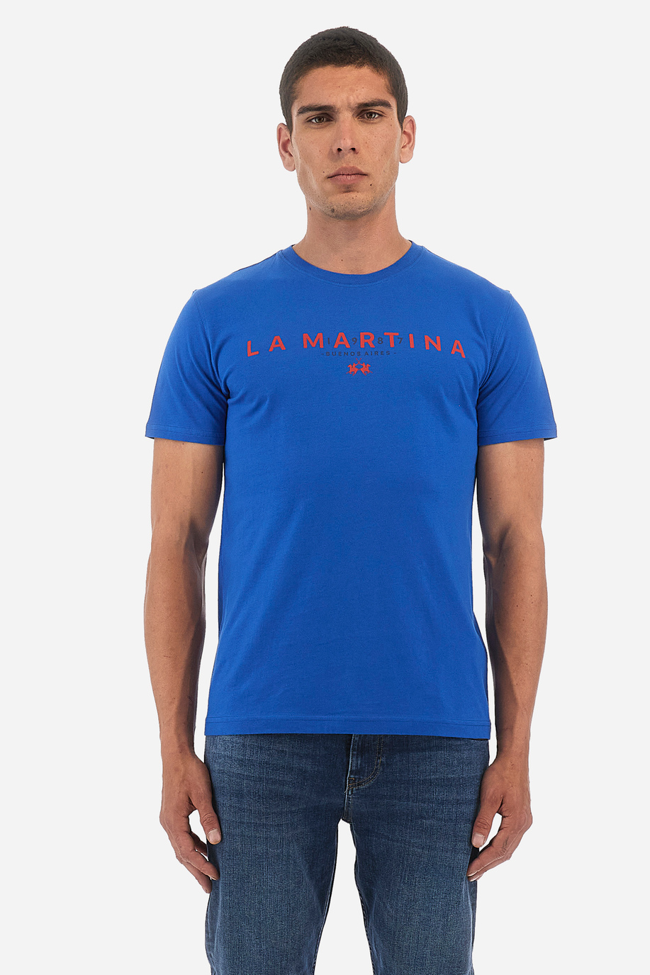 T-shirt homme coupe classique - Warley - Cadeaux avec monogramme pour lui | La Martina - Official Online Shop