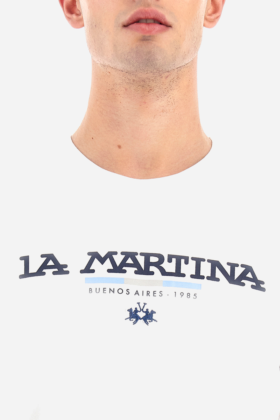Man T-shirt in regular fit - Winford - Monogrammed gifts for him | La Martina - Official Online Shop