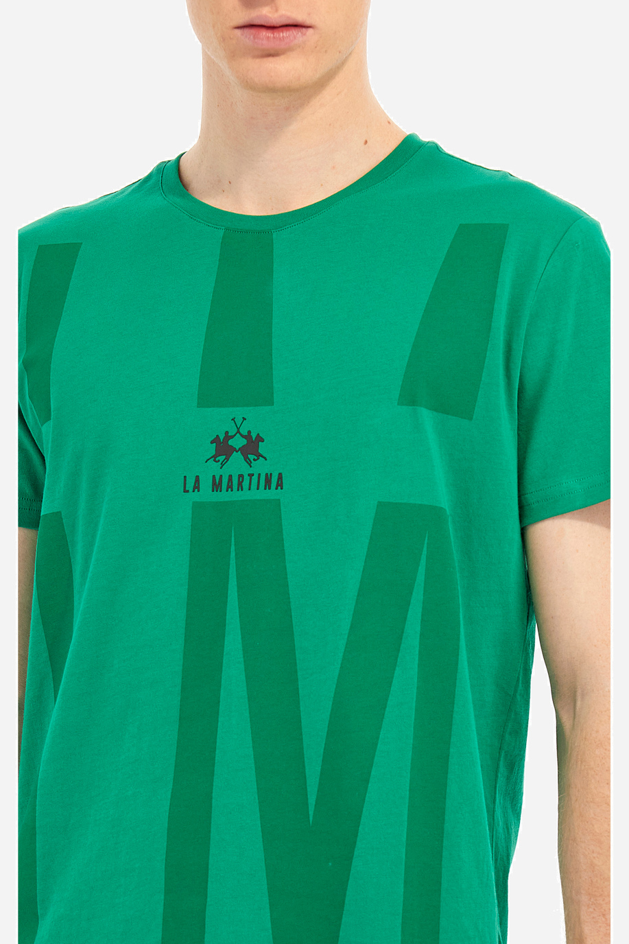 T-shirt homme coupe classique - Wakefield - -50% | step 3 | all | La Martina - Official Online Shop