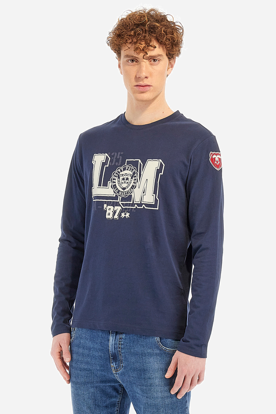 Herren-T-Shirt Regular Fit - Weber - T-Shirts | La Martina - Official Online Shop