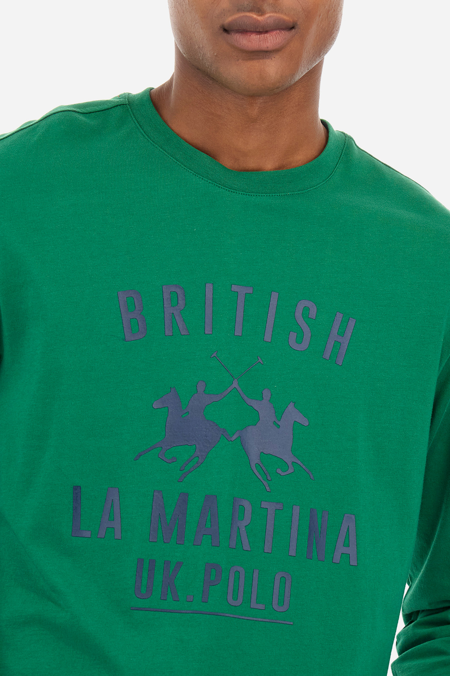 Man T-shirt in regular fit - Willson - Gifts under €75 for him | La Martina - Official Online Shop