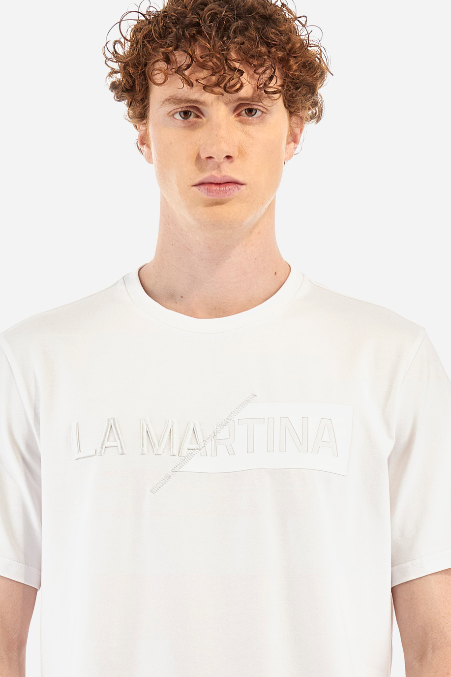 Man T-shirt in regular fit - Wakely - Jet Set | La Martina - Official Online Shop