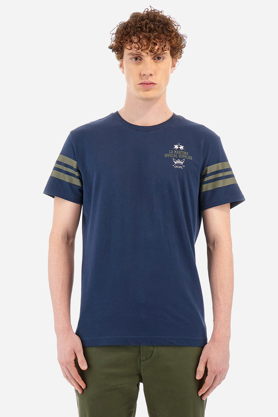 Man T-shirt in regular fit - Walsh - Gifts under €75 for him | La Martina - Official Online Shop