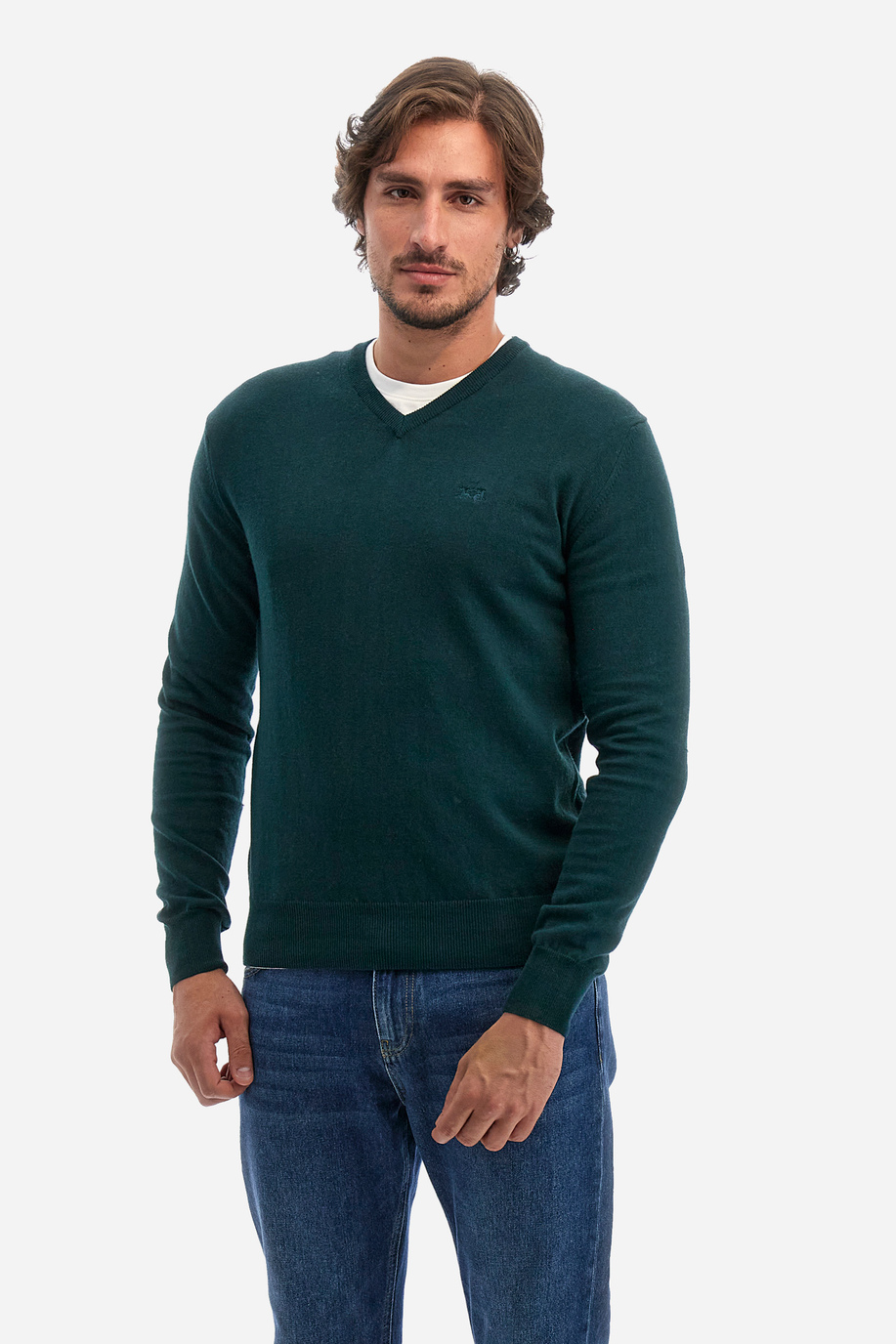 Pull homme coupe classique - Watts - Knitwear & Sweatshirts | La Martina - Official Online Shop