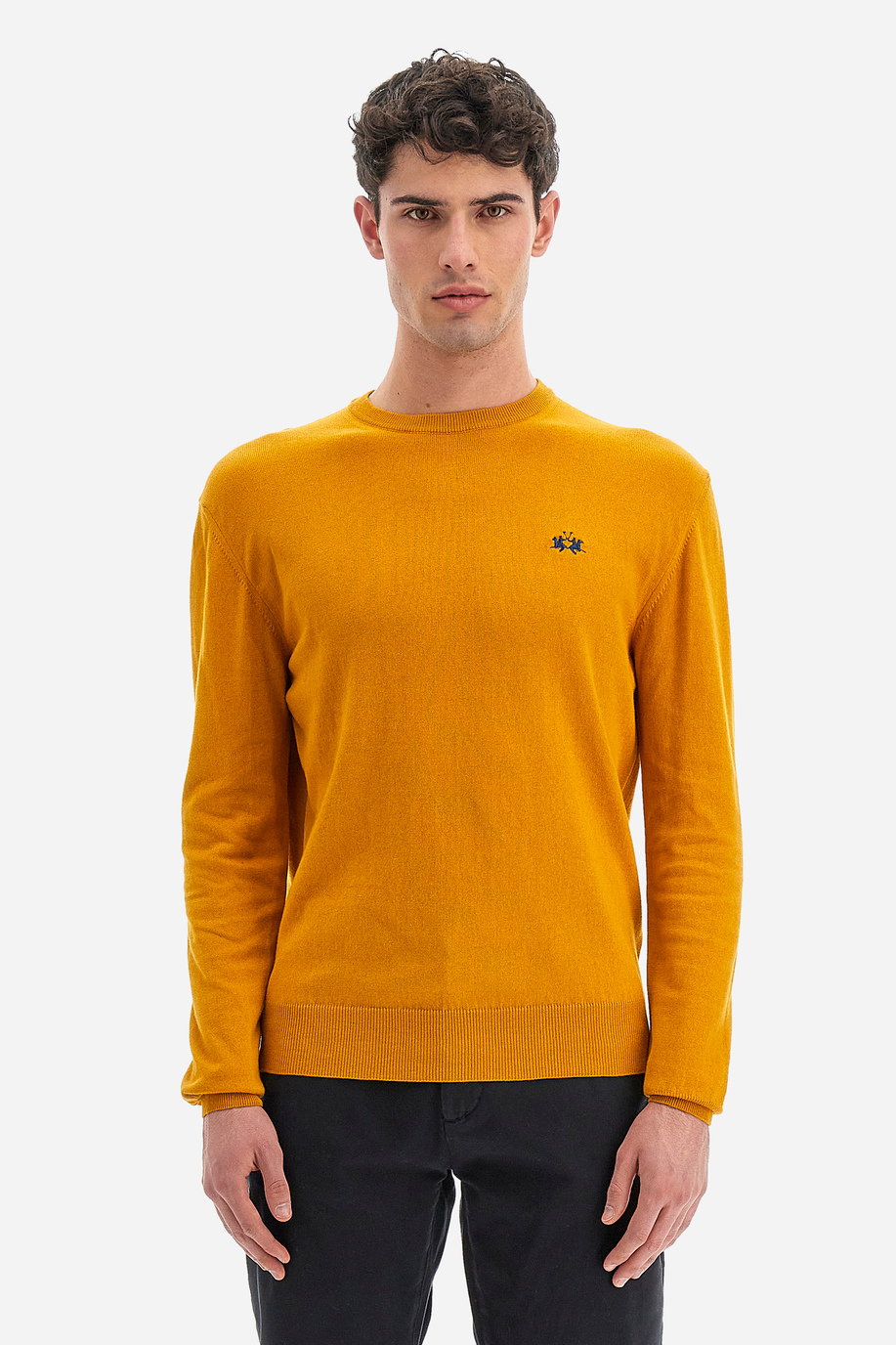 Sweater hombre de corte recto - Wilmar - Regalos excepcionales para él | La Martina - Official Online Shop