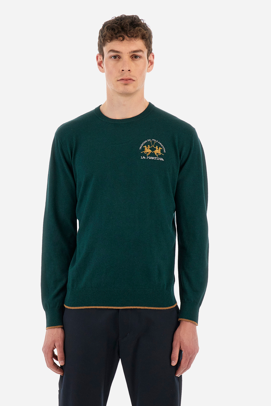Herren -Pullover regular fit - Wessel - Pullover & Sweatshirts | La Martina - Official Online Shop