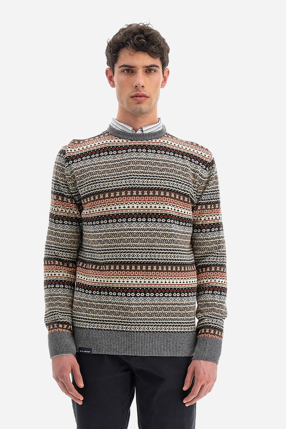 Pull homme coupe classique - Wahib - Knitwear & Sweatshirts | La Martina - Official Online Shop