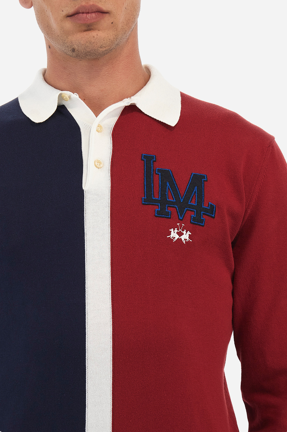 Polo shirt with a regular fit - Waltham - Preview  | La Martina - Official Online Shop