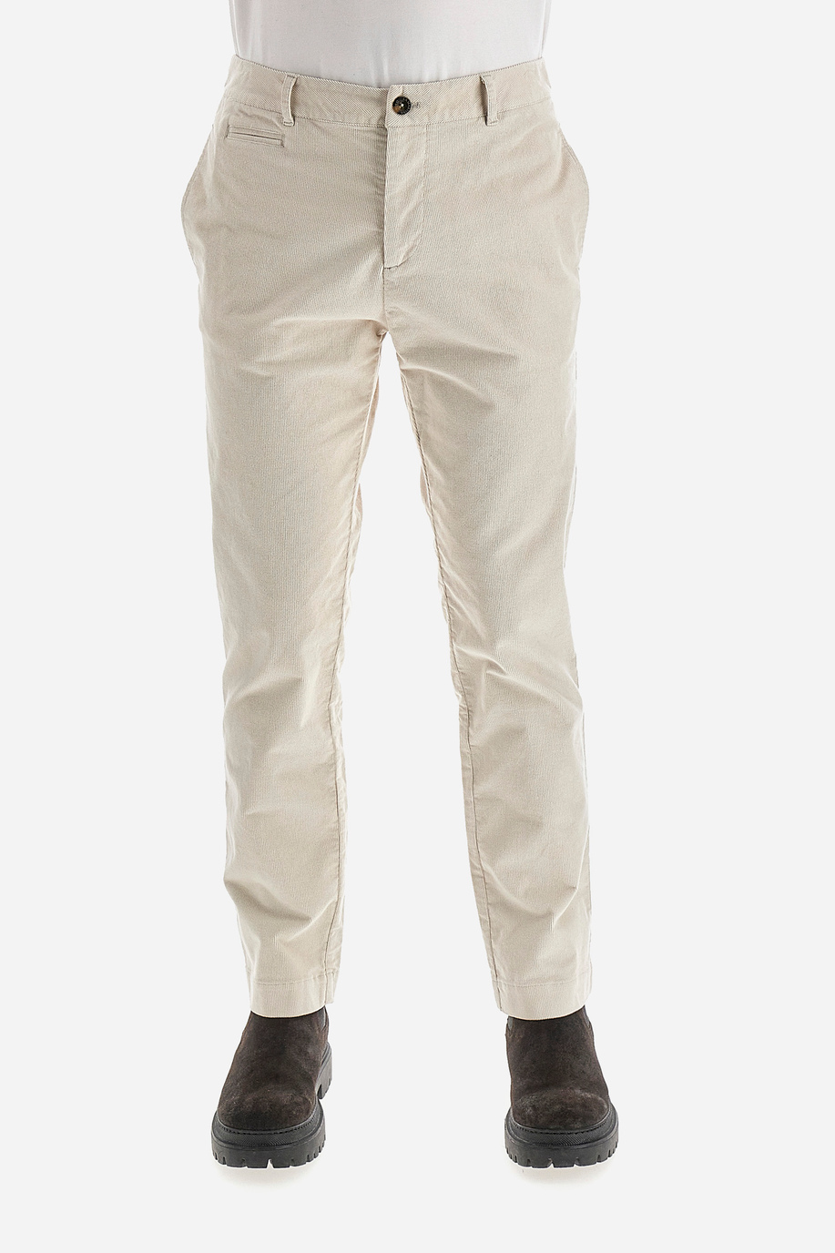 Man chinos in regular fit - Wallys - Party season for him | La Martina - Official Online Shop