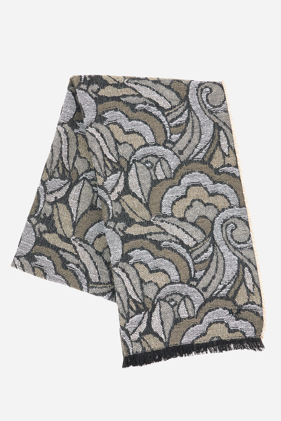 Unisex wool blend pashmina scarf - Accessories | La Martina - Official Online Shop
