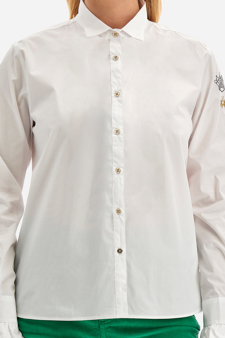 Chemise femme coupe classique - Welbie - Chemises | La Martina - Official Online Shop