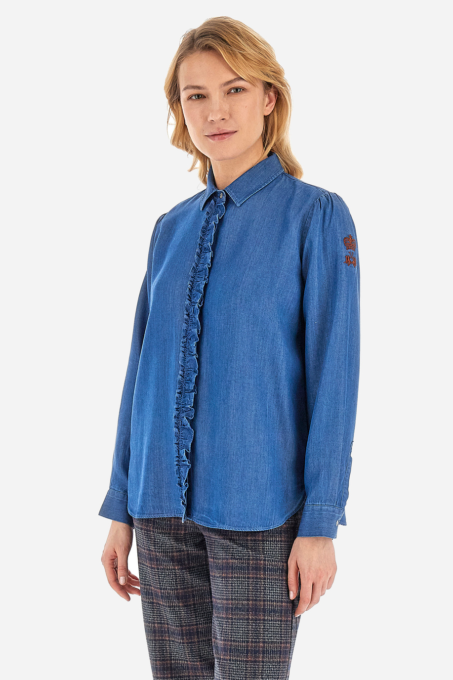 Chemise femme coupe classique - Wellda - Chemises | La Martina - Official Online Shop