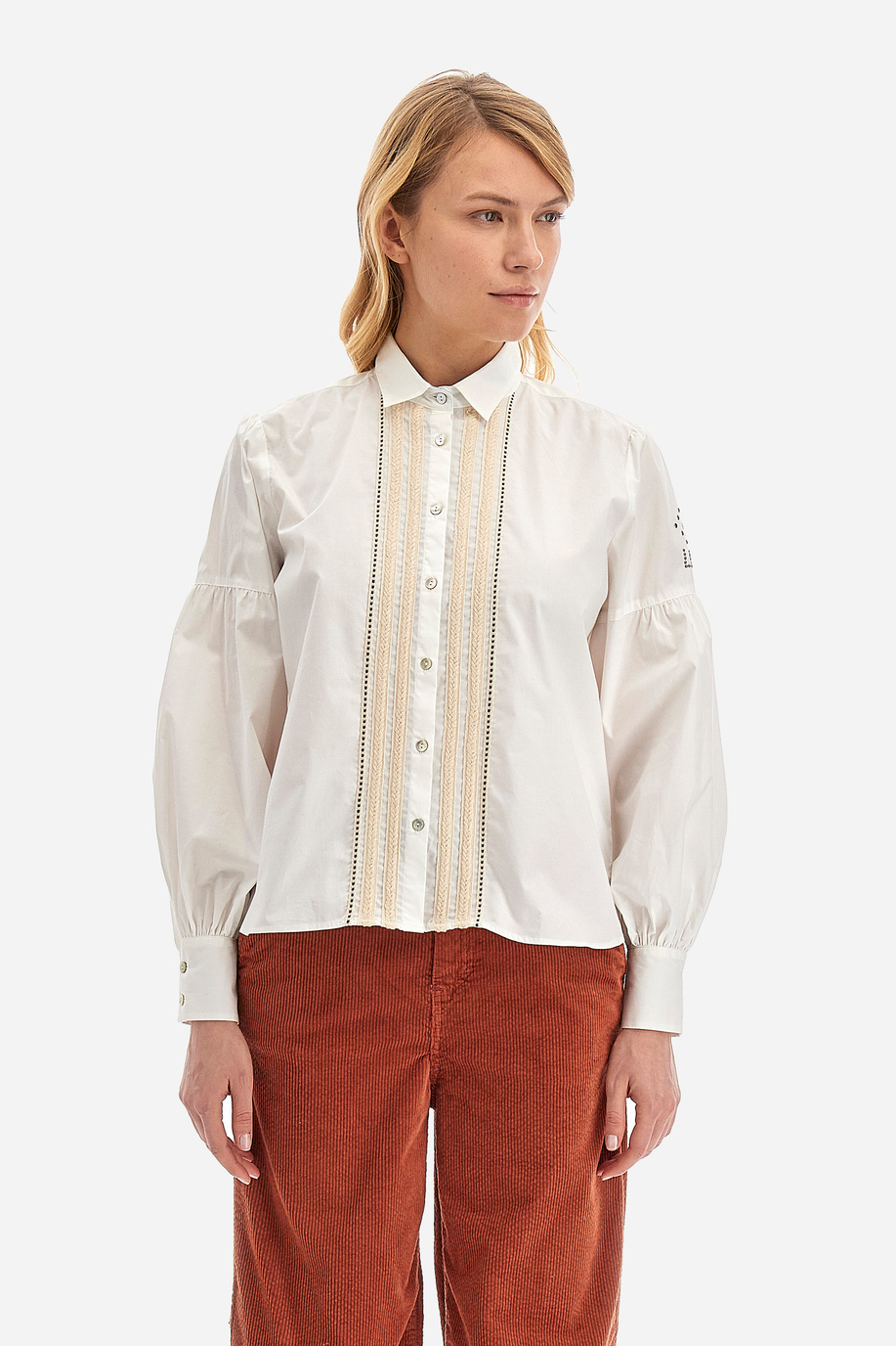 Chemise femme coupe classique - Welbey - Chemises | La Martina - Official Online Shop