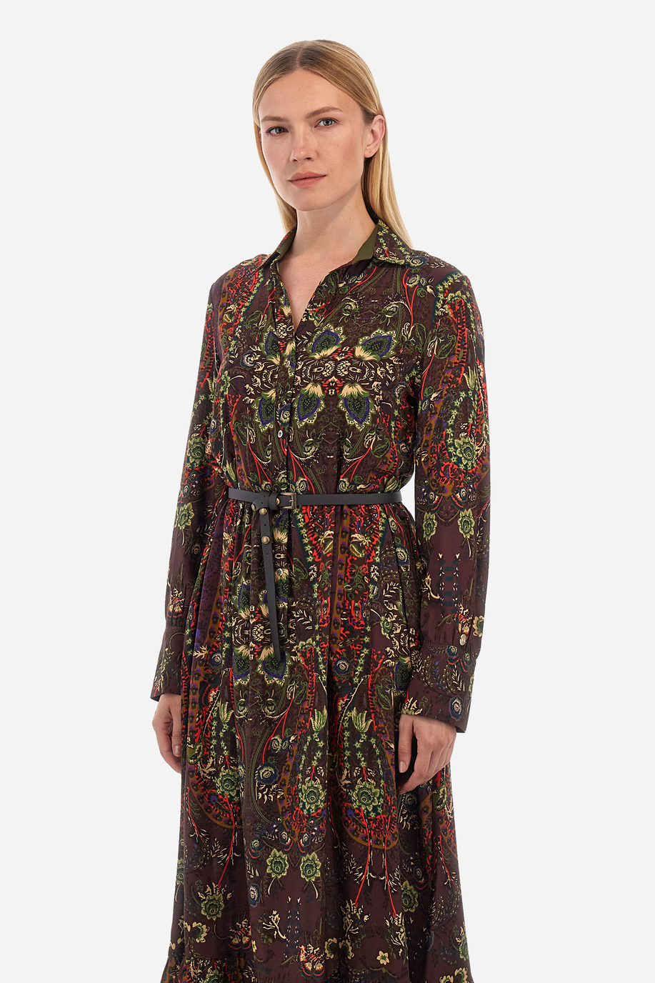 Woman dress in regular fit - Wakelea - Our favourites for her | La Martina - Official Online Shop