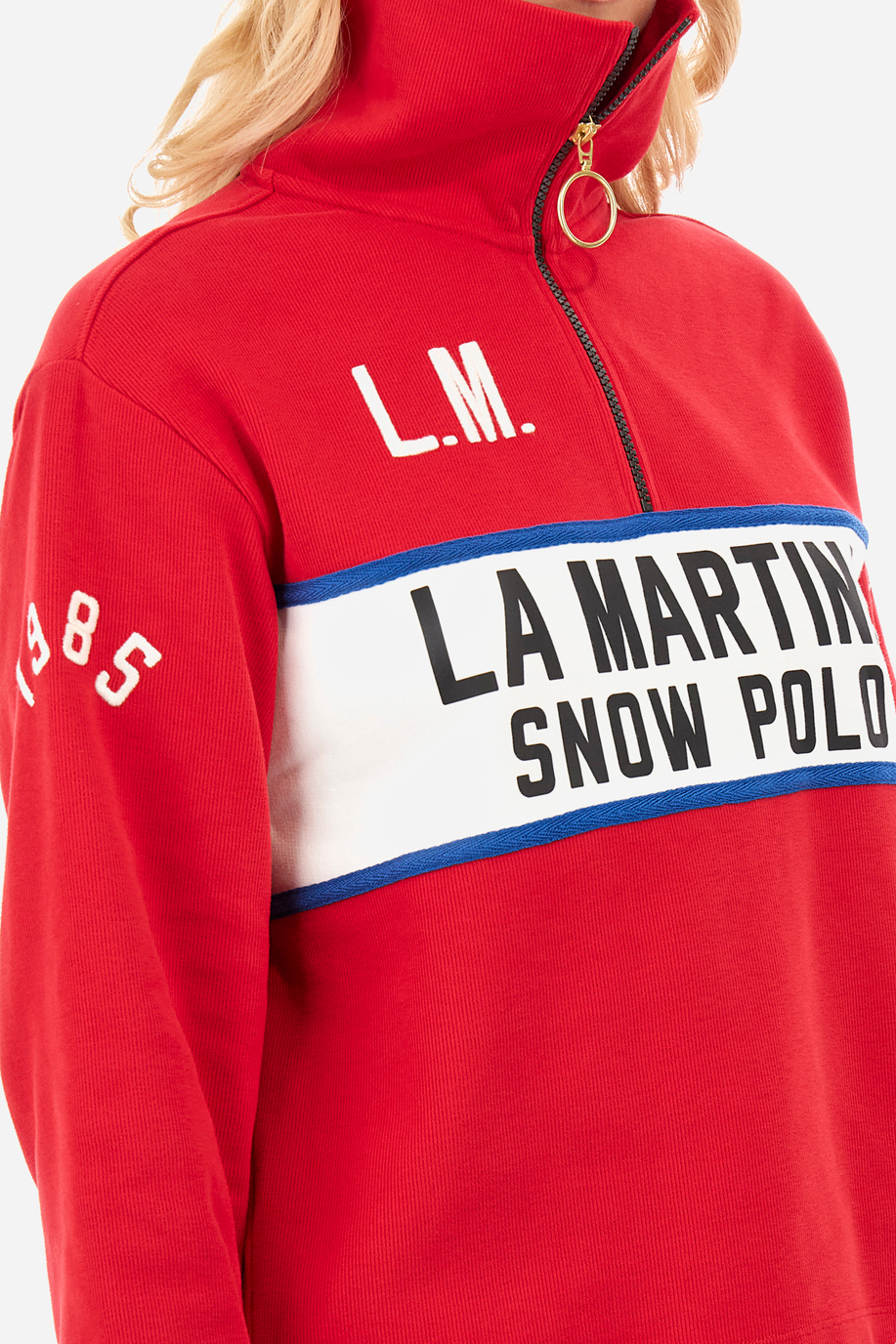 Woman sweatshirt in regular fit - Weylin - Sweatshirts | La Martina - Official Online Shop