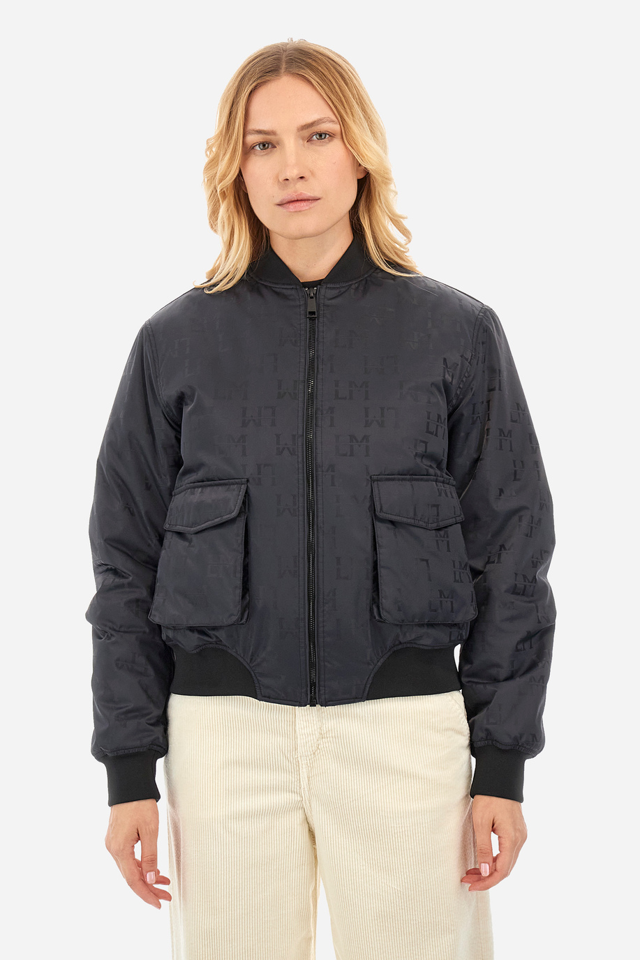 Women’s high neck bomber jacket - Winta | La Martina - Official Online Shop