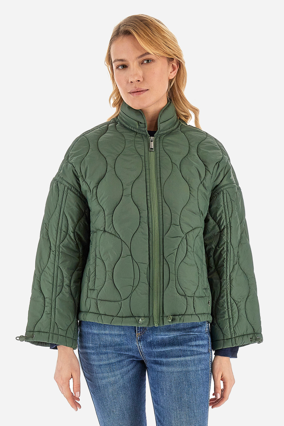 Woman jacket in regular fit - Willa - Apparel | La Martina - Official Online Shop