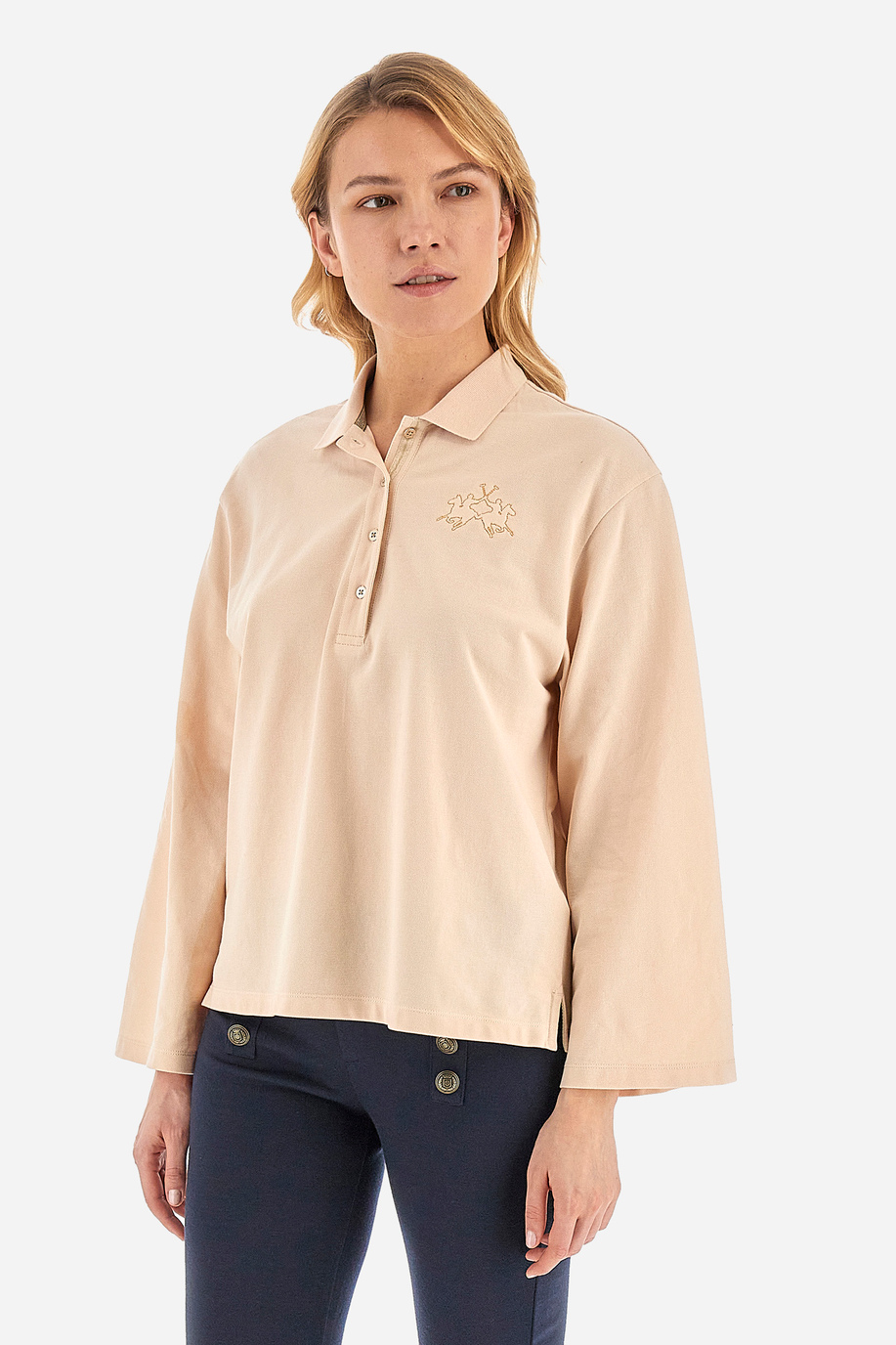 Woman polo shirt in regular fit - Welch - Gifts under €150 for her | La Martina - Official Online Shop