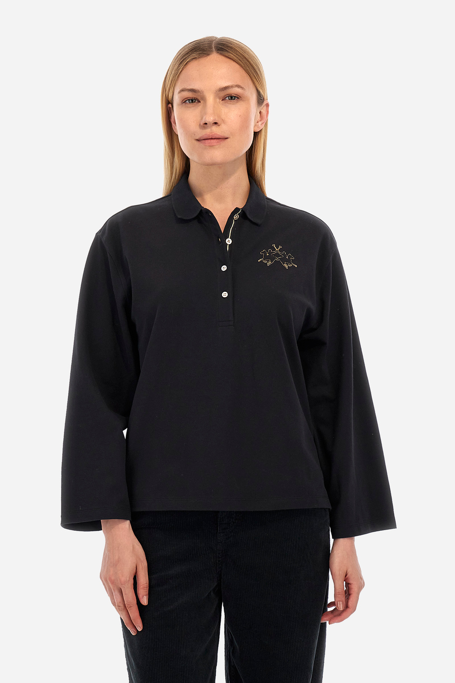Woman polo shirt in regular fit - Welch - New Arrivals | La Martina - Official Online Shop